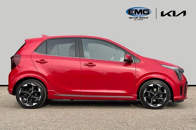 New Kia Picanto GT-Line S 77 HP (56 kW) 2025 Red Hatchback
