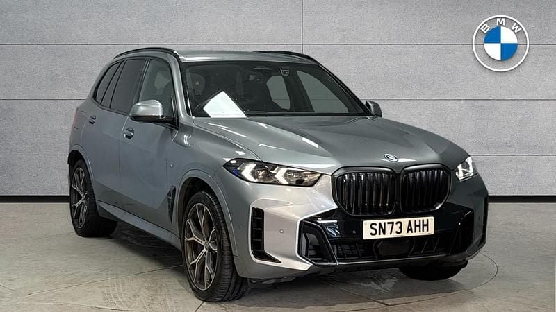 Grey Used 2023 BMW X5 M Sport SUV | £62,695 (A bit pricey) - Image 1/4