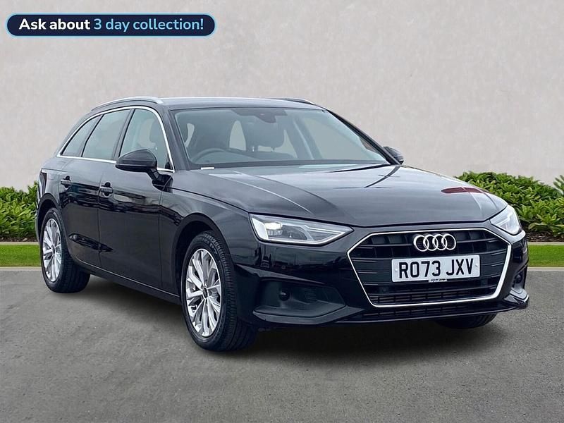Black Used 2023 Audi A4 Advanced Estate | £23,185 (Super price) - Image 1/4