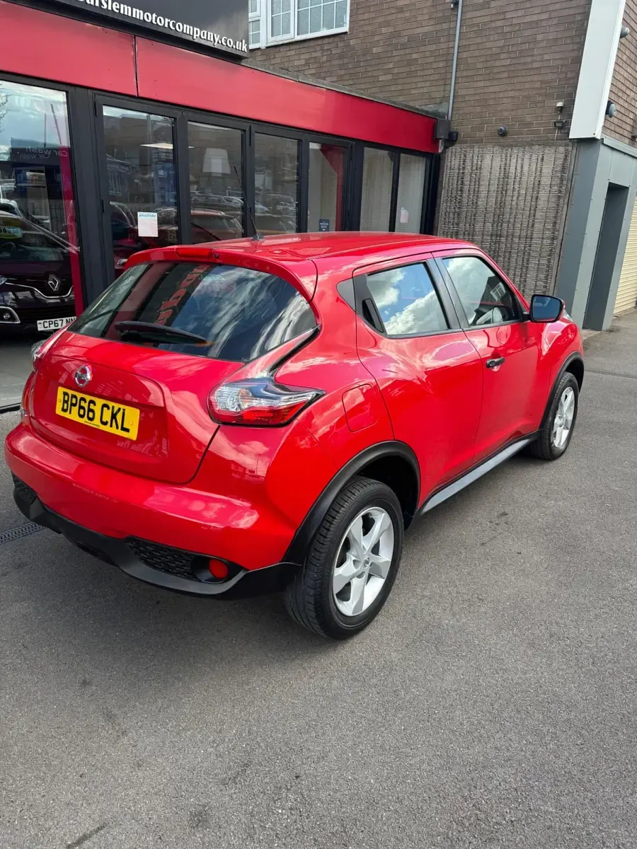 Used Nissan Juke Visia 2016 Red SUV