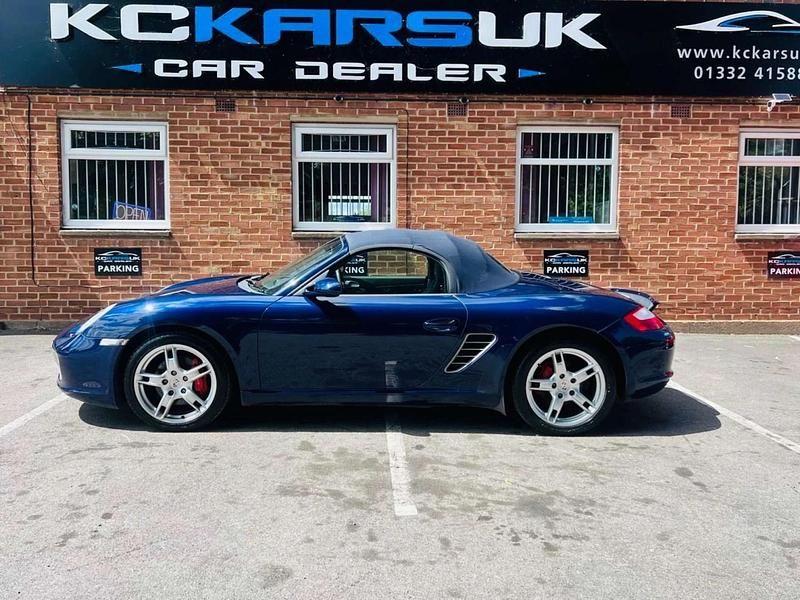 Used Porsche Boxster 295 HP (216 kW) 2007 Blue Cabriolet