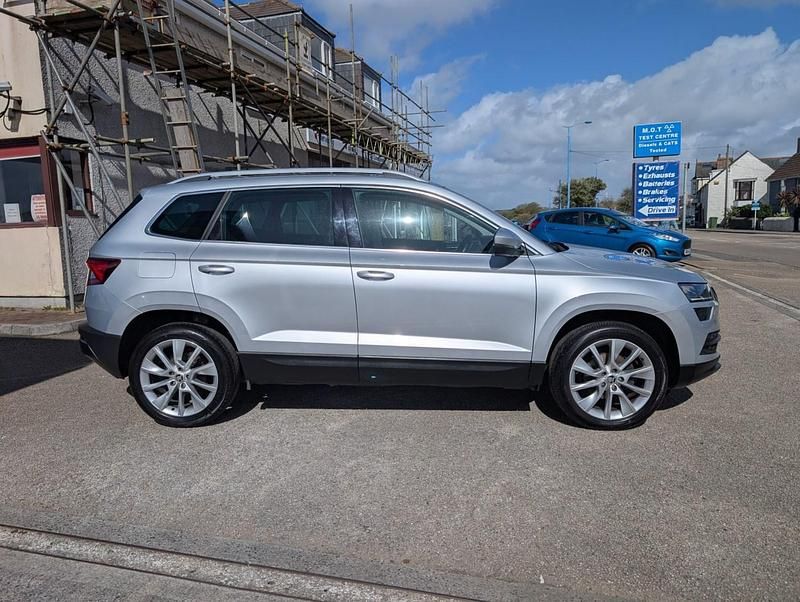 Used Skoda Karoq SE L 150 HP (110 kW) 2019 Silver SUV