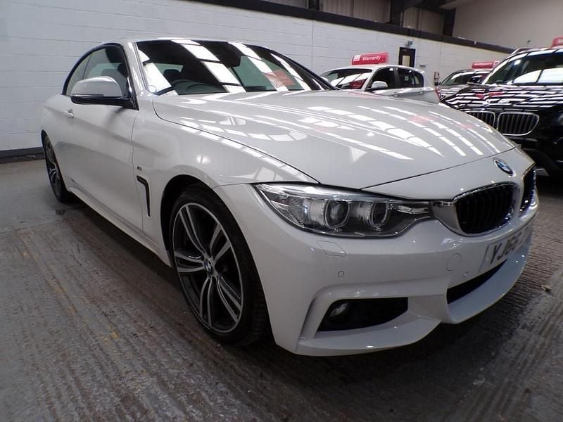 White Used 2016 BMW 440 M Sport Cabriolet | £16,890 (Good price) - Image 1/4