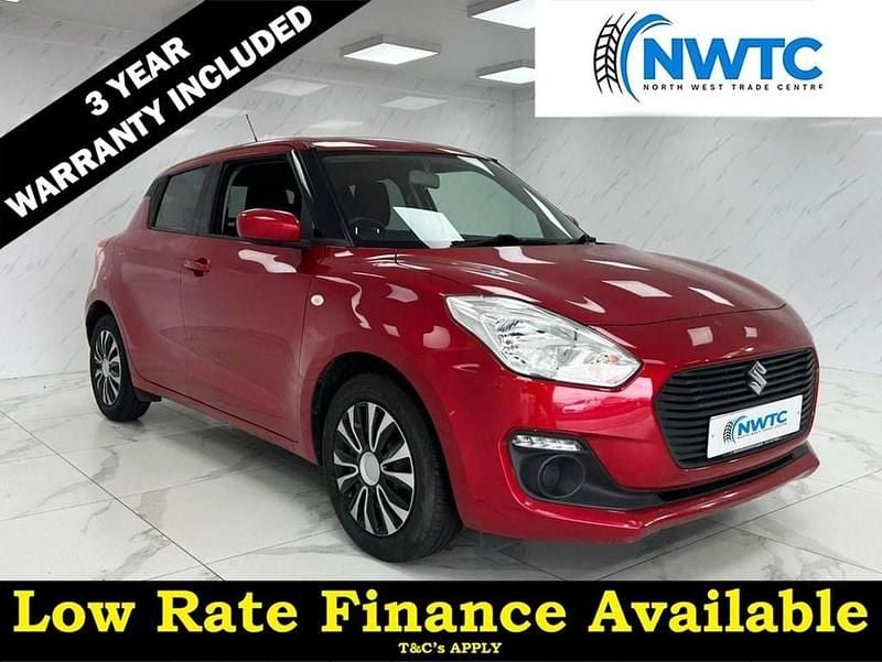 Red Used 2019 Suzuki Swift SZ3 Hatchback | £6,695 (Fair price) - Image 1/4