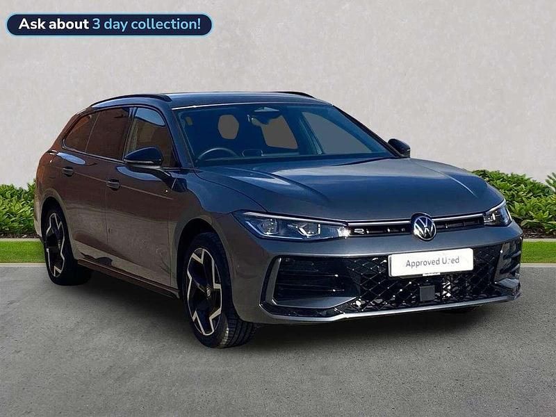 Grey Used 2025 VW Passat R-line Estate | £35,272 - Image 1/4