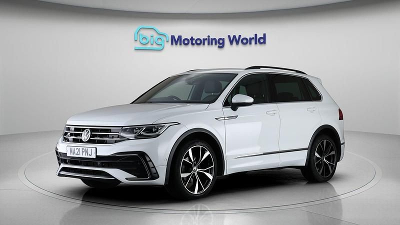 Used VW Tiguan R-line 148 HP (108 kW) 2021 White SUV