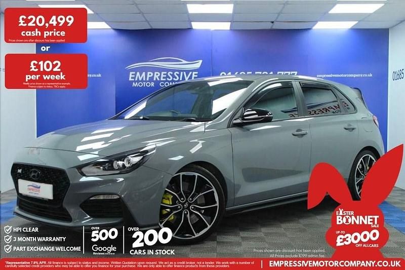 Used Hyundai i30 N Performance 275 HP (202 kW) 2020 Grey Hatchback