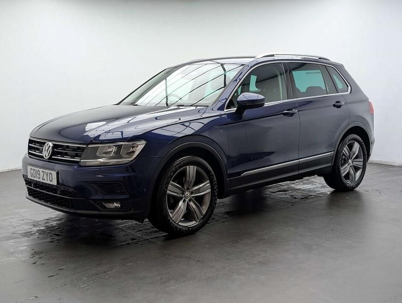 Used VW Tiguan Match 130 HP (95 kW) 2019 Blue SUV