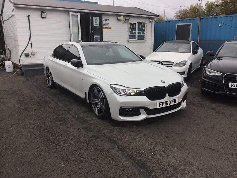 Used BMW 740 M Sport 2016 White Sedan