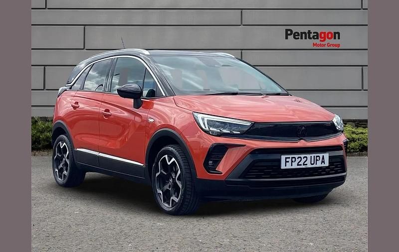 Used Vauxhall Crossland Ultimate 130 HP (95 kW) 2022 Orange SUV