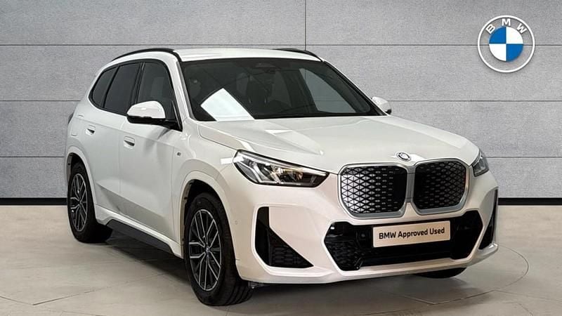 White Used 2024 BMW iX1 M Sport SUV | £35,495 (A bit pricey) - Image 1/4