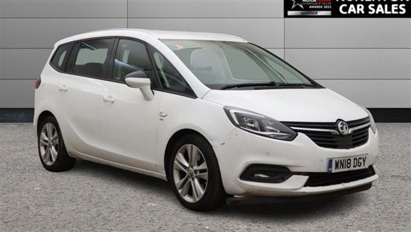 White Used 2018 Vauxhall Zafira SRi MPV | £10,300 - Image 1/1