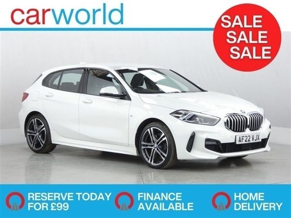 White Used 2022 BMW 118 M Sport Hatchback | £20,388 (Expensive) - Image 1/1
