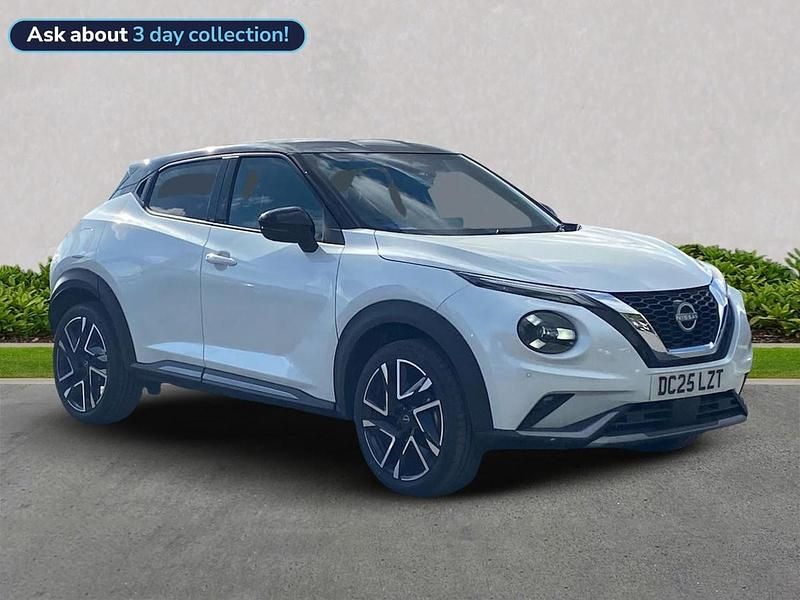White New 2025 Nissan Juke Tekna+ SUV | £23,999 (A bit pricey) - Image 1/4