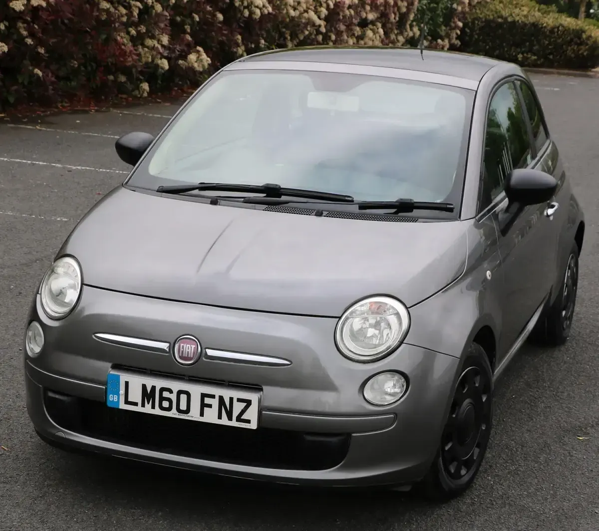 Used Fiat 500 Pop 85 HP (62 kW) 2010 Grey Hatchback