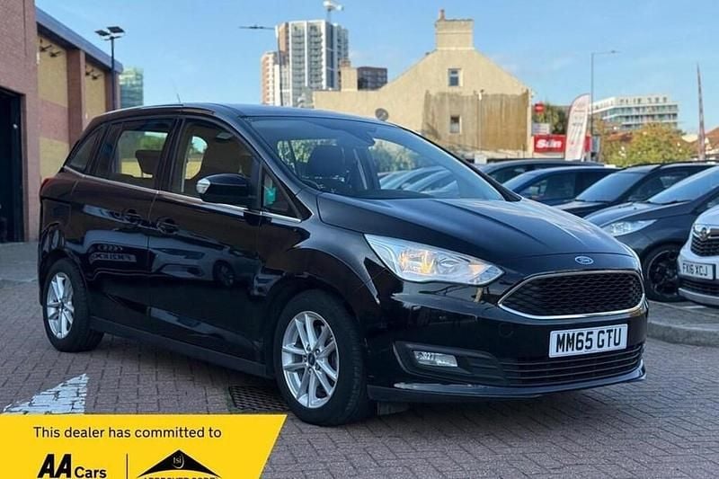 Black Used 2015 Ford Grand C-Max Zetec MPV | £5,490 (Fair price) - Image 1/1