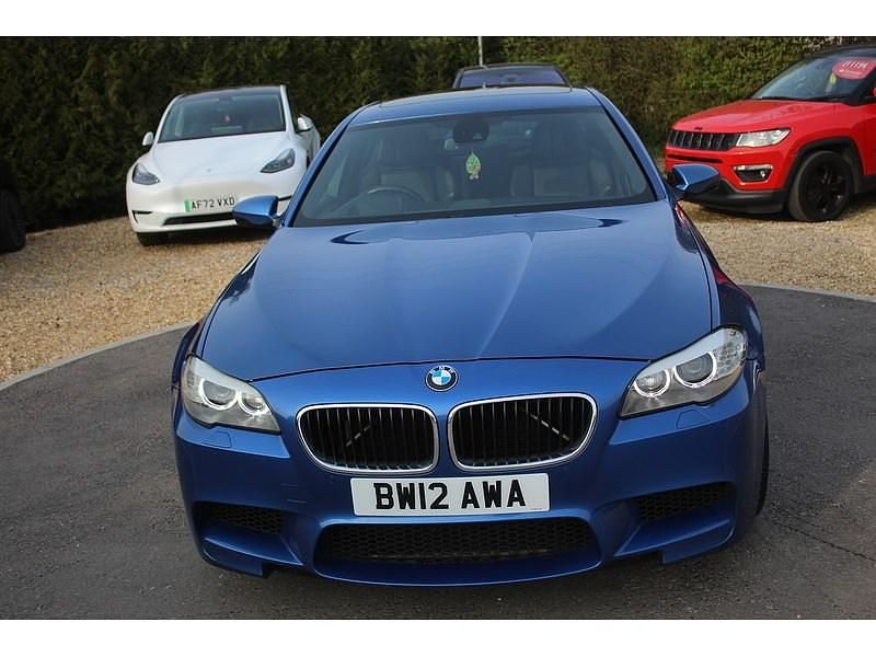 Used BMW M5 Comfort Edition 560 HP (411 kW) 2012 Monte carlo blue metallic Sedan