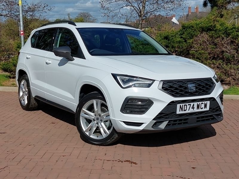 White New 2024 Seat Ateca FR SUV | £24,498 (Good price) - Image 1/4