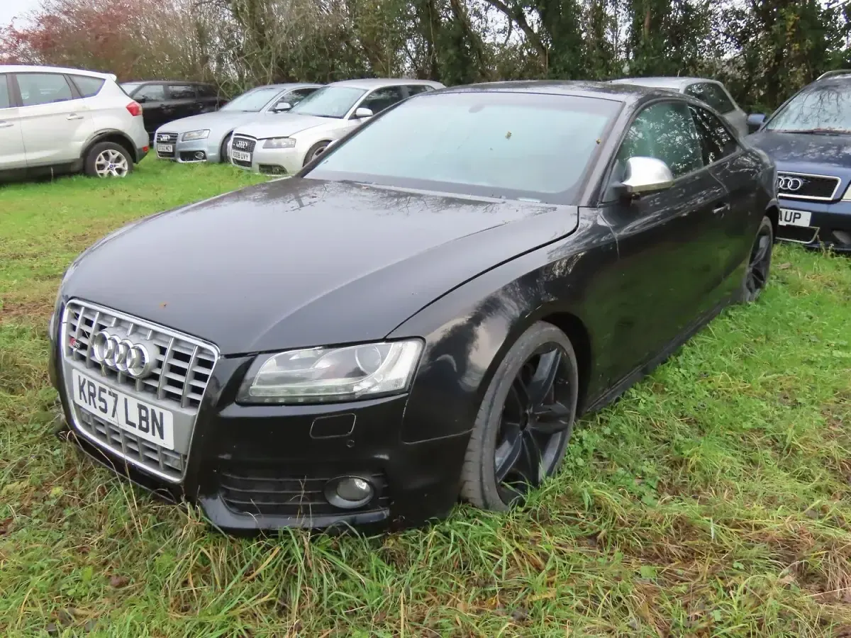 Used Audi S5 354 HP (260 kW) 2007 Black Coupe