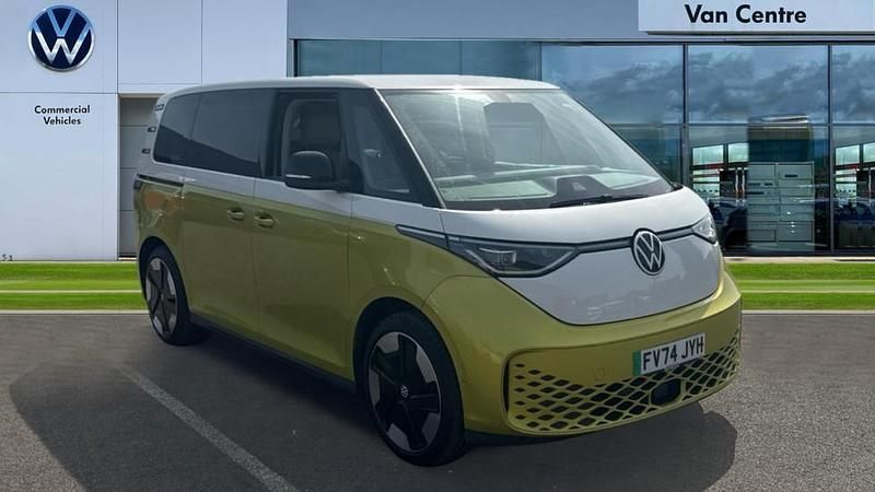 Used VW ID. Buzz Pro 150 kW (204 HP) 2024 Candy white lime yellow MPV