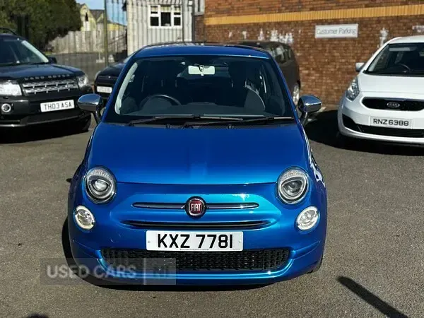 Used Fiat 500 Mirror 69 HP (50 kW) 2017 Blue Hatchback