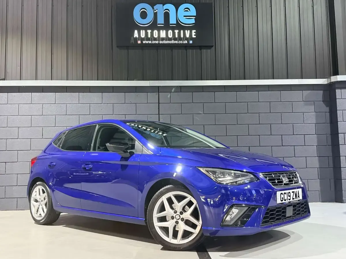 Used Seat Ibiza FR 80 HP (58 kW) 2019 Blue Hatchback