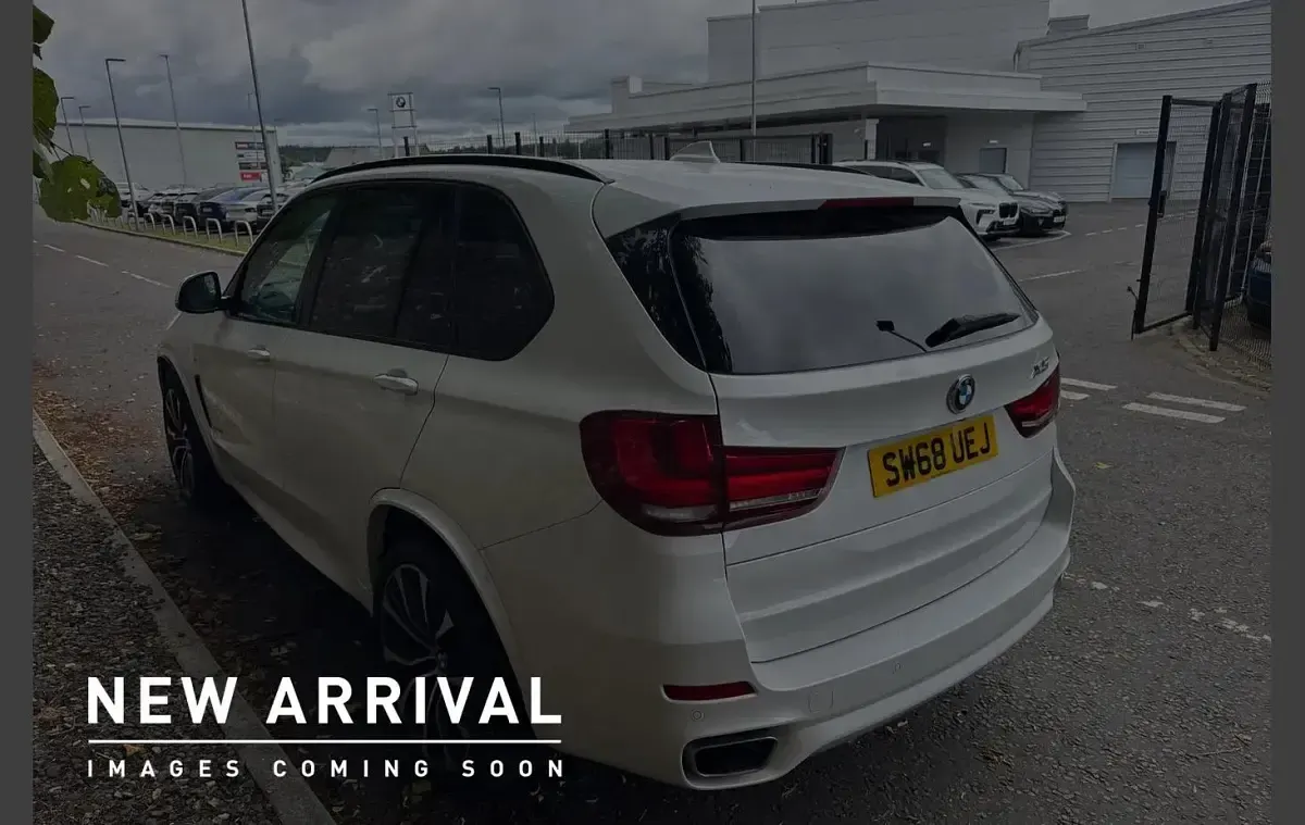 Used BMW X5 M Sport 313 HP (230 kW) 2018 White SUV