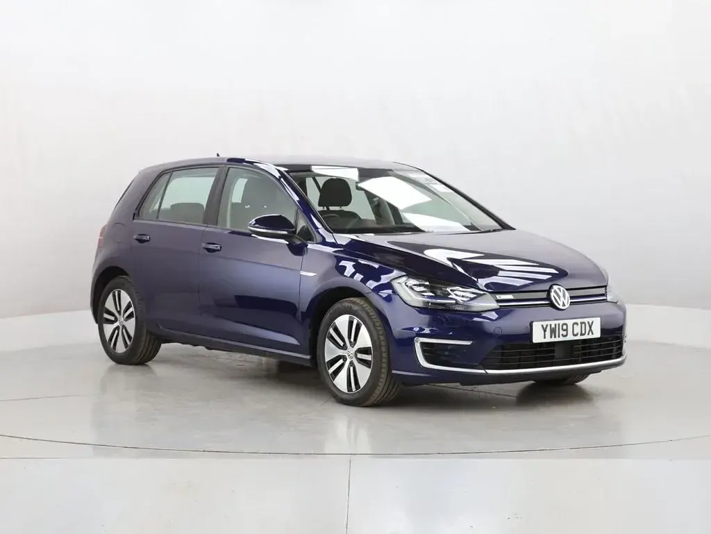 Used VW e-Golf 100 kW (136 HP) 2019 Blue Hatchback