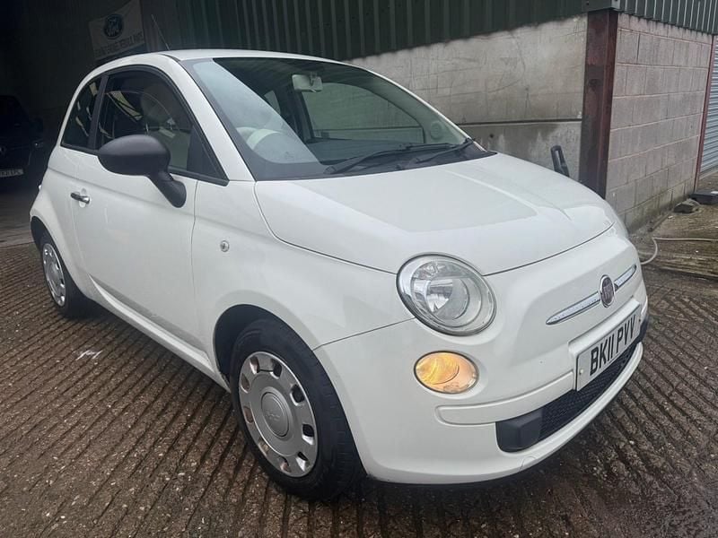 Used Fiat 500 Pop 69 HP (50 kW) 2011 White Hatchback