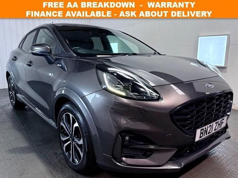Grey Used 2021 Ford Puma ST-Line SUV | £14,195 (Fair price) - Image 1/4
