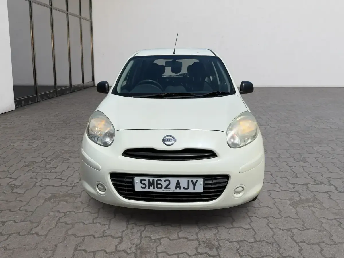 Used Nissan Micra Visia 98 HP (72 kW) 2012 White Hatchback