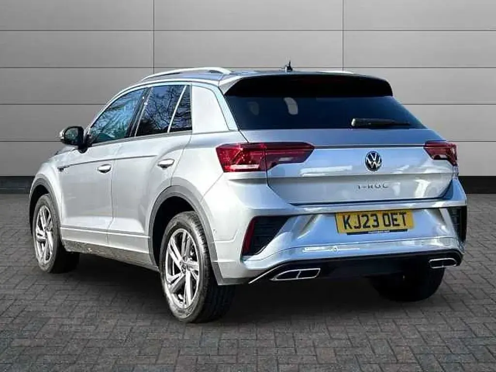 Usado VW T-Roc R-line 150 HP (110 kW) 2023 Prateado SUV