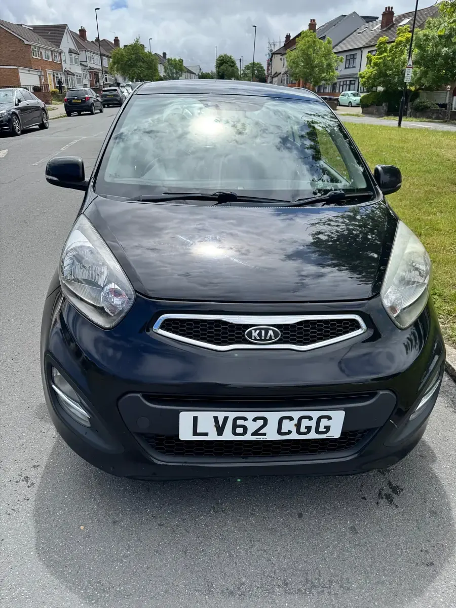 Used Kia Picanto 84 HP (61 kW) 2012 Black Hatchback