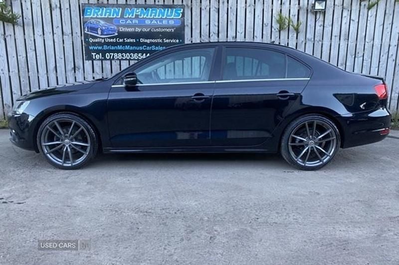 Black Used 2014 VW Jetta Sportline Sedan | £7,350 (Fair price) - Image 1/1