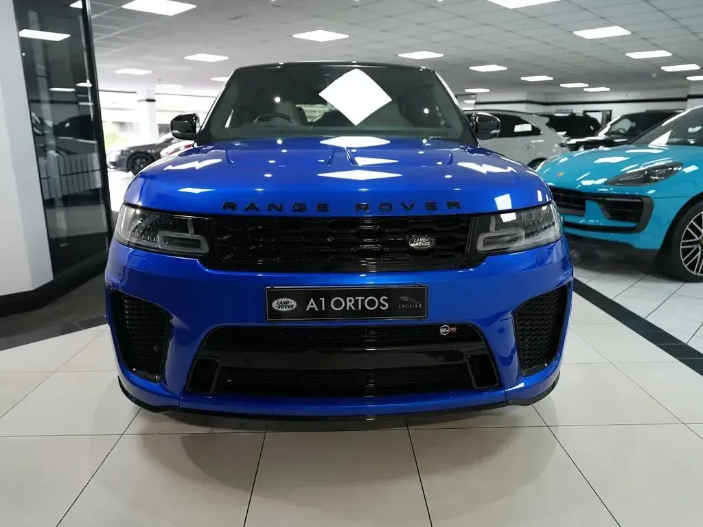 Used Land Rover Range Rover Sport SVR 575 HP (422 kW) 2020 Blue SUV