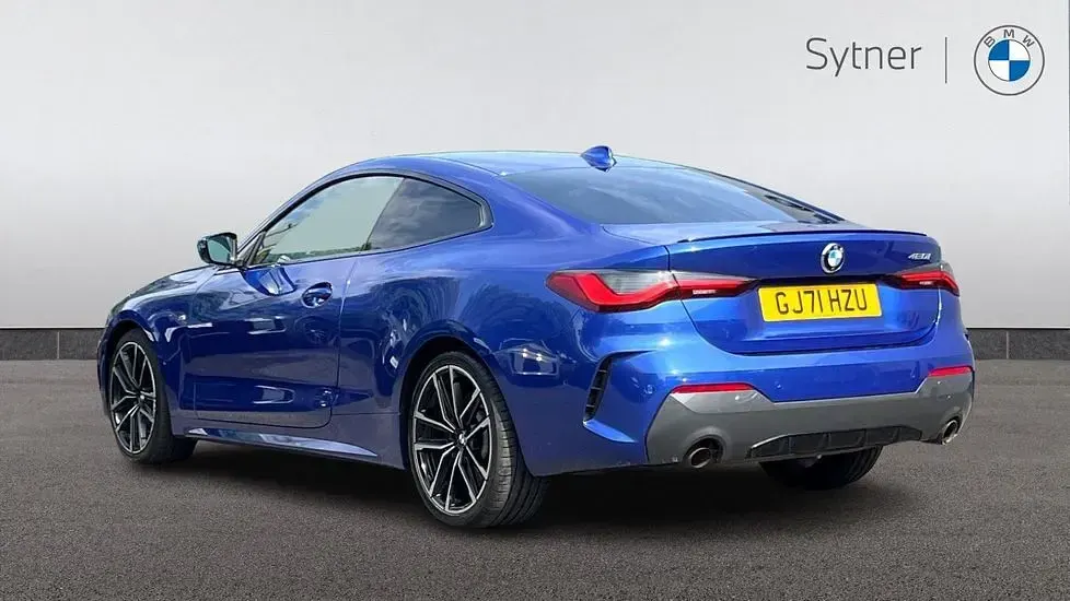 Used BMW 420 M Sport 181 HP (133 kW) 2021 Blue Coupe