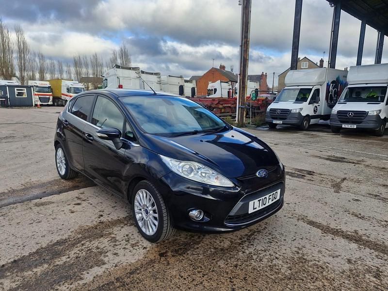 Used Ford Fiesta Titanium 2010 Black Hatchback