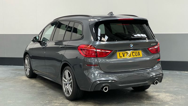 Used BMW 218 Gran Tourer M Sport 148 HP (108 kW) 2020 Grey MPV