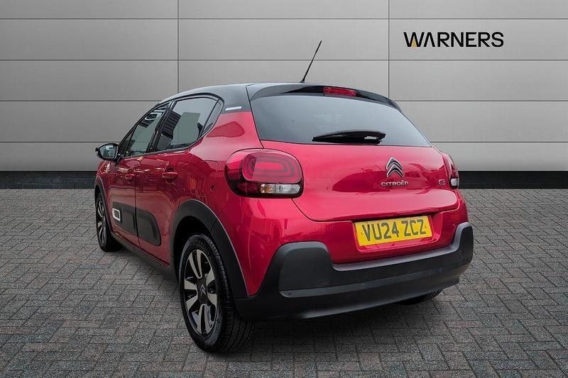 Used Citroën C3 PureTech 82 HP (60 kW) 2024 Red Hatchback