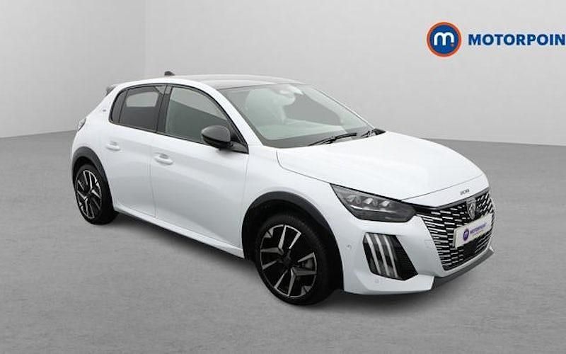 White Used 2025 Peugeot 208 Premium Hatchback | £22,899 (Expensive) - Image 1/4