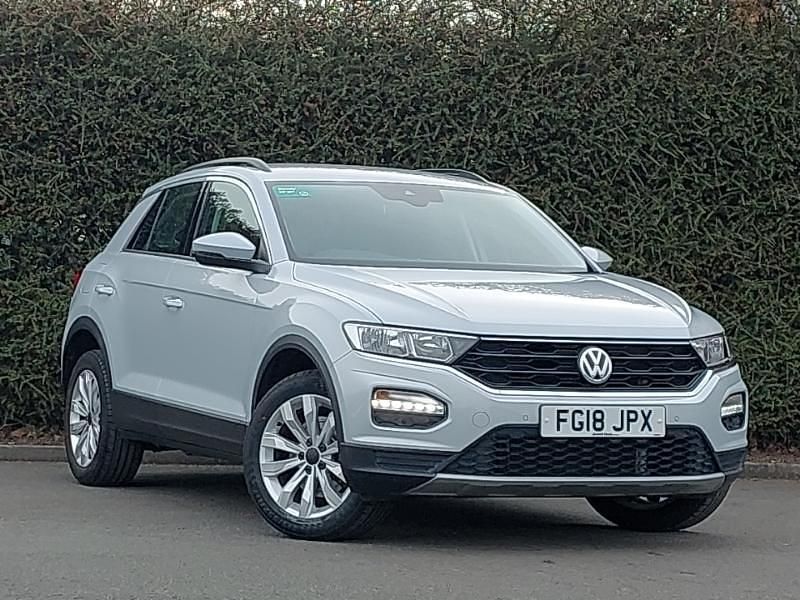 Used VW T-Roc SE 150 HP (110 kW) 2018 Silver SUV