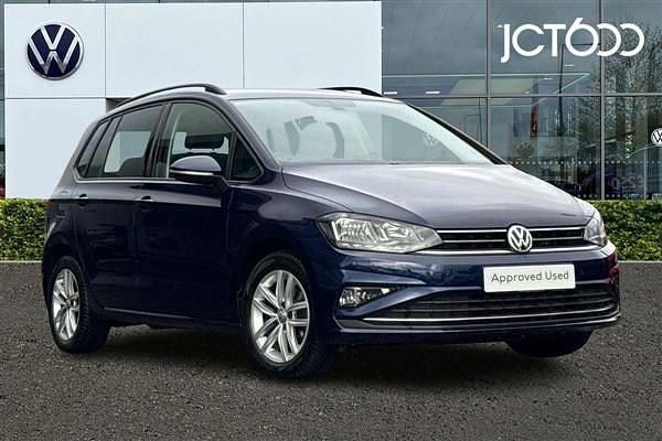 Blue Used 2019 VW Golf Sportsvan SE MPV | £11,550 - Image 1/4