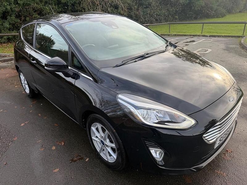 Used Ford Fiesta Zetec 2018 Black Hatchback