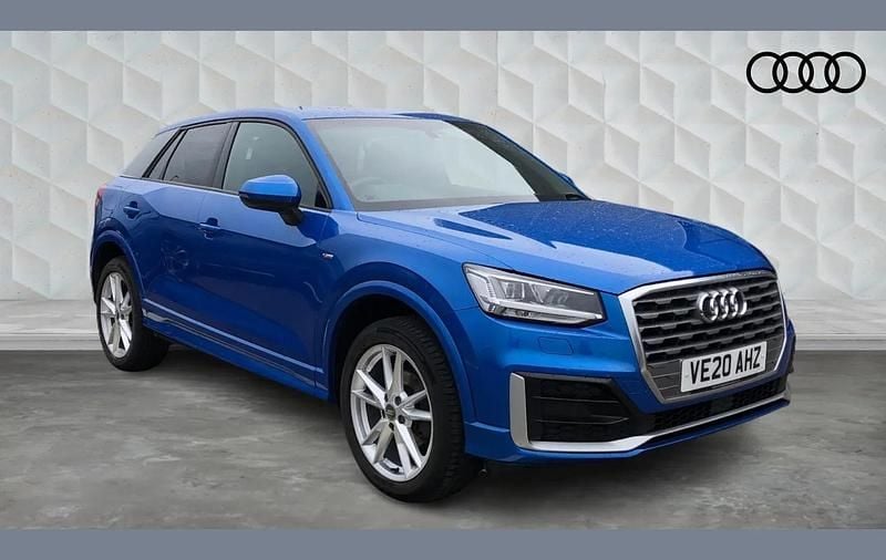 Used Audi Q2 S-Line 150 HP (110 kW) 2020 Blue SUV