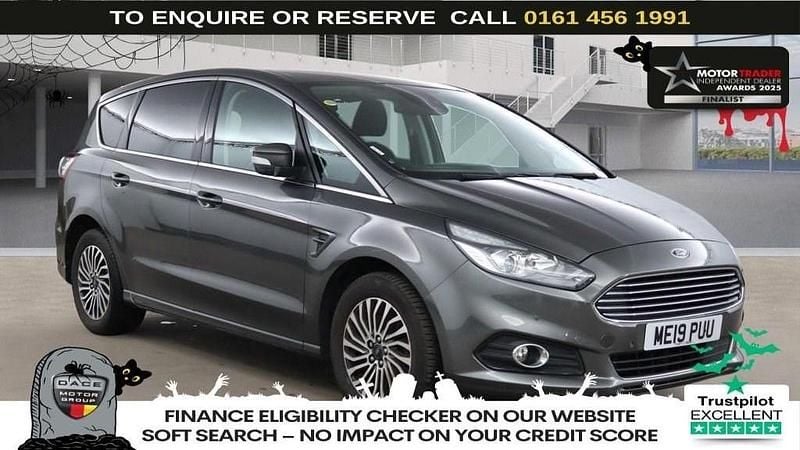 Grey Used 2019 Ford S-MAX Titanium MPV | £12,870 (Good price) - Image 1/4