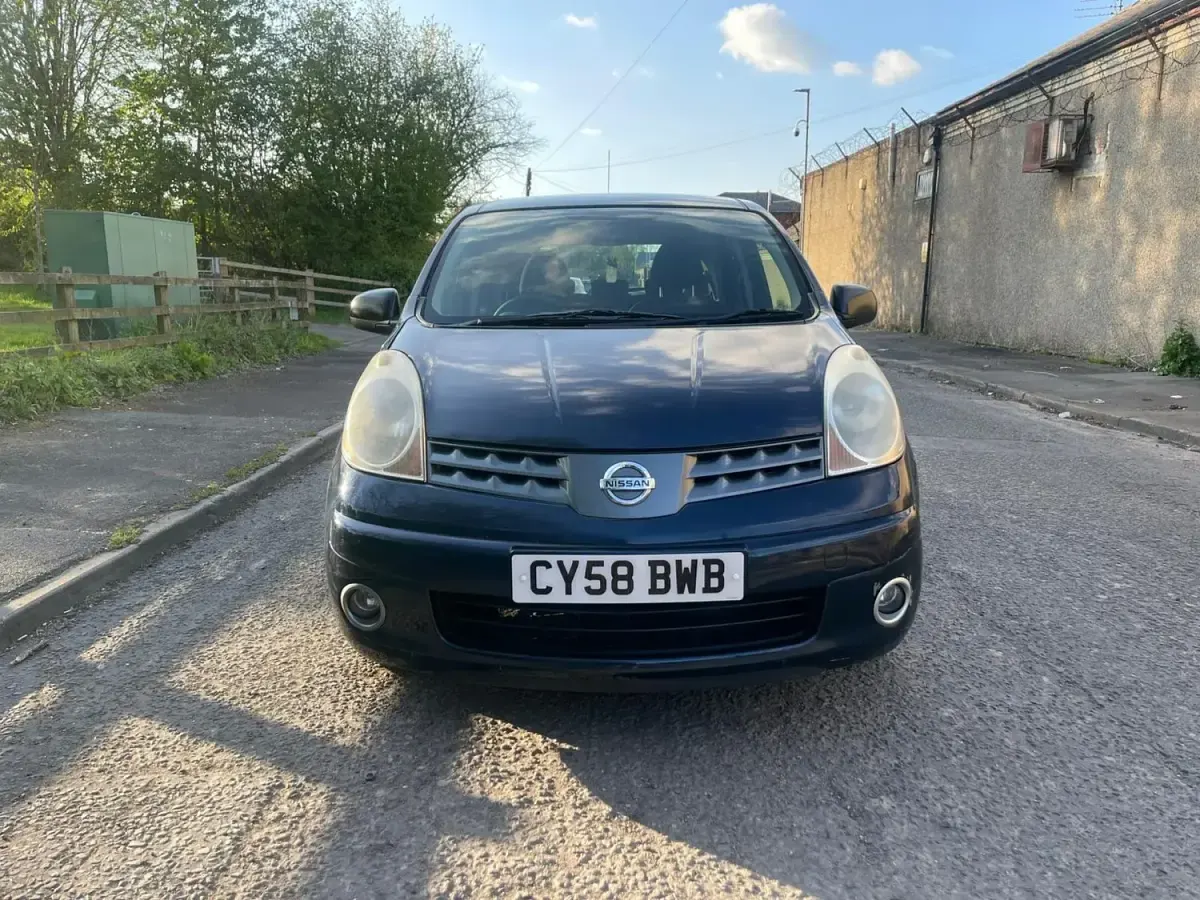 Used Nissan Note Acenta 2008 Blue Hatchback