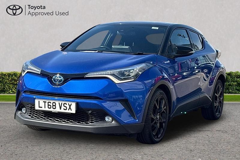 Second-hand Toyota C-HR 122 CP (89 kW) 2018 Albastru SUV