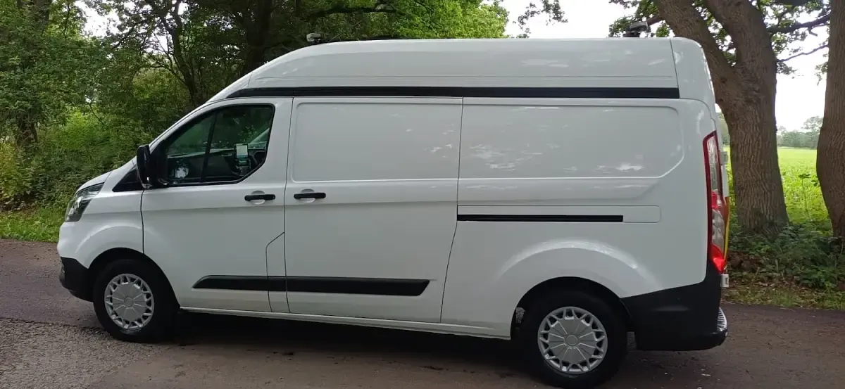 Used Ford Transit Custom 130 HP (95 kW) 2021 White MPV