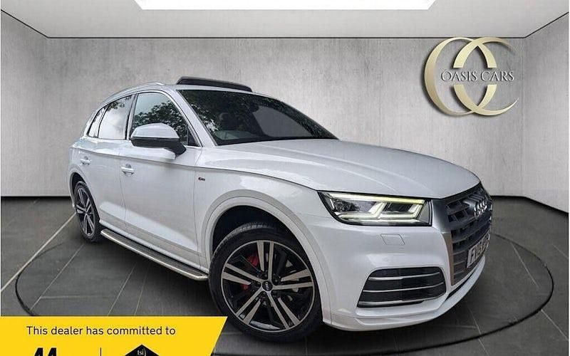 White Used 2019 Audi Q5 S-Line SUV | £20,995 (Fair price) - Image 1/4