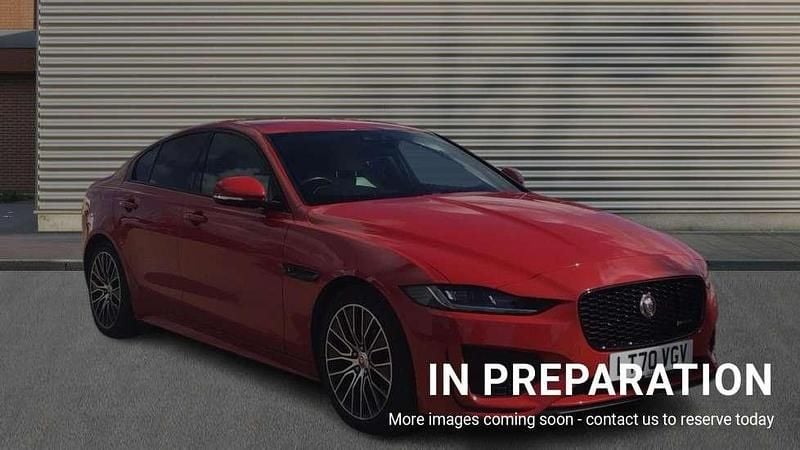 Red Used 2020 Jaguar XE R-Dynamic Sedan | £17,769 (Fair price) - Image 1/4